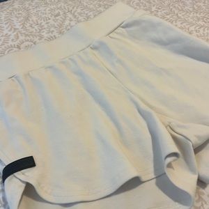 White Alphalete shorts